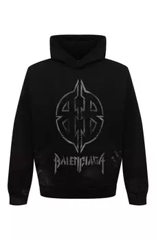 Хлопковое худи Balenciaga