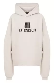 Хлопковое худи Balenciaga