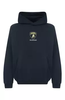 Хлопковое худи Balenciaga x Automobili Lamborghini Balenciaga