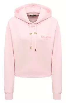 Хлопковое худи Balmain