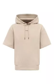 Хлопковое худи BOSS Orange