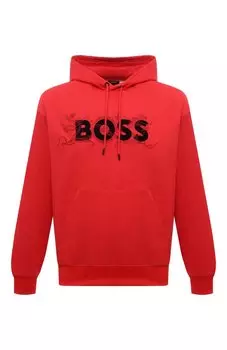 Хлопковое худи BOSS