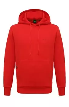 Хлопковое худи BOSS Green