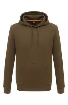 Хлопковое худи BOSS Orange