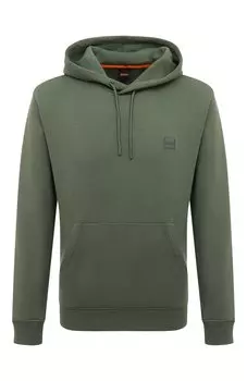 Хлопковое худи BOSS Orange