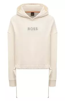 Хлопковое худи BOSS Orange