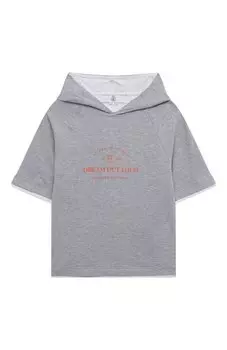 Хлопковое худи Brunello Cucinelli