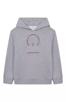 Хлопковое худи Brunello Cucinelli