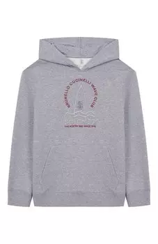 Хлопковое худи Brunello Cucinelli