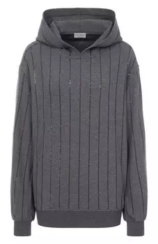 Хлопковое худи Brunello Cucinelli