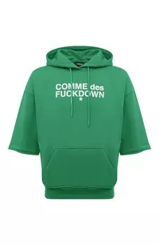 Хлопковое худи Comme des Fuckdown