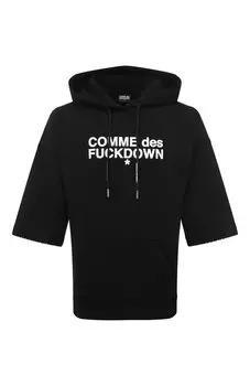 Хлопковое худи Comme des Fuckdown