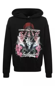 Хлопковое худи Comme des Fuckdown