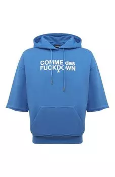 Хлопковое худи Comme des Fuckdown