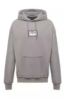 Хлопковое худи Comme des Fuckdown