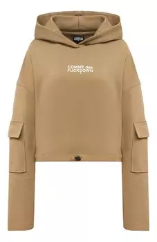 Хлопковое худи Comme des Fuckdown