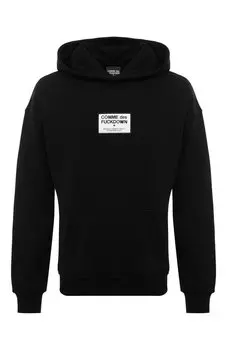 Хлопковое худи Comme des Fuckdown
