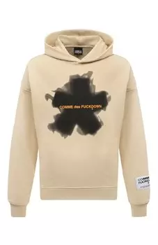 Хлопковое худи Comme des Fuckdown