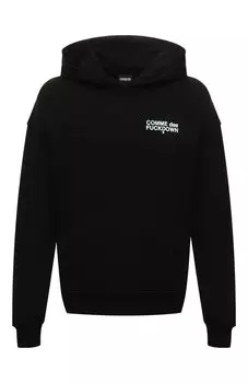 Хлопковое худи Comme des Fuckdown