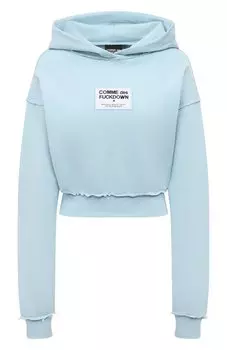 Хлопковое худи Comme des Fuckdown