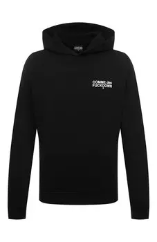 Хлопковое худи Comme des Fuckdown
