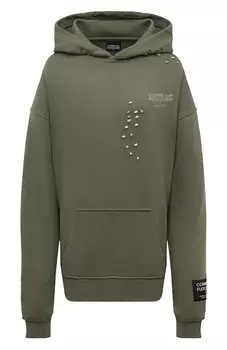 Хлопковое худи Comme des Fuckdown