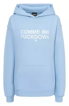 Хлопковое худи Comme des Fuckdown