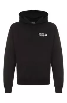 Хлопковое худи Comme des Fuckdown