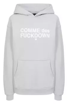 Хлопковое худи Comme des Fuckdown