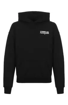 Хлопковое худи Comme des Fuckdown