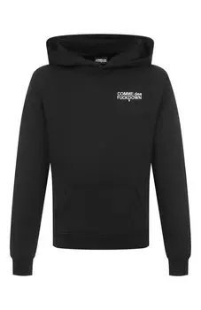 Хлопковое худи Comme des Fuckdown