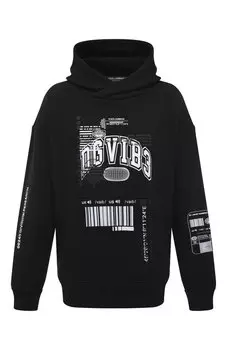 Хлопковое худи DGVIB3 Dolce & Gabbana