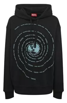 Хлопковое худи Diesel