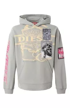 Хлопковое худи Diesel