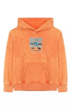 Хлопковое худи Diesel