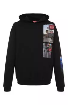 Хлопковое худи Diesel