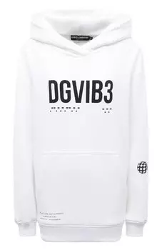 Хлопковое худи Dolce & Gabbana
