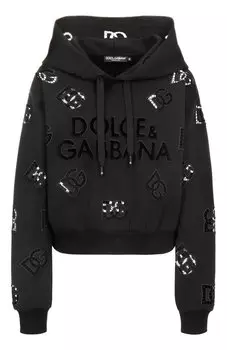 Хлопковое худи Dolce & Gabbana