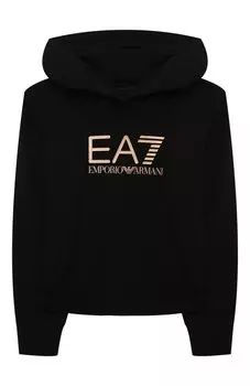 Хлопковое худи EA7