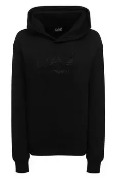 Хлопковое худи EA7