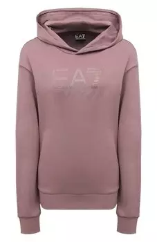 Хлопковое худи EA7