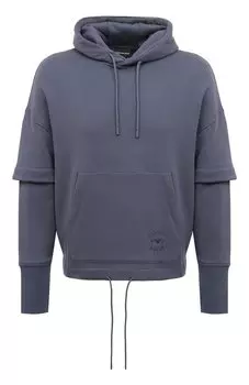 Хлопковое худи Emporio Armani