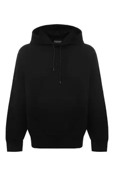 Хлопковое худи Emporio Armani