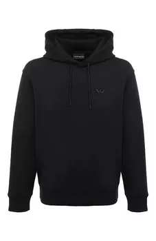 Хлопковое худи Emporio Armani