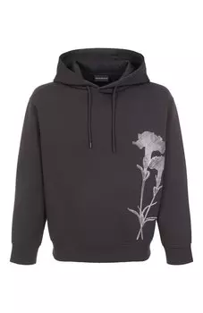 Хлопковое худи Emporio Armani