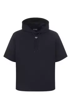 Хлопковое худи Emporio Armani