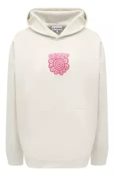 Хлопковое худи Ganni