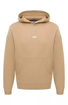 Хлопковое худи HUGO Blue