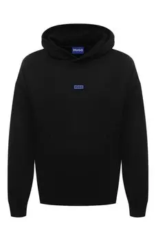 Хлопковое худи HUGO Blue