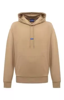 Хлопковое худи HUGO Blue